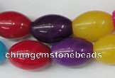 CCN128 15.5 inches 13*18mm rice candy jade beads wholesale