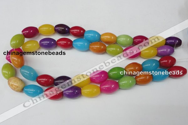 CCN128 15.5 inches 13*18mm rice candy jade beads wholesale