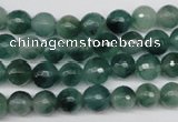 CCN1283 15.5 inches 8mm faceted round rainbow candy jade beads