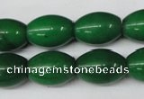 CCN129 15.5 inches 13*18mm rice candy jade beads wholesale