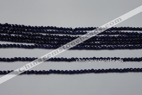 CCN1311 15.5 inches 3mm faceted round candy jade beads wholesale