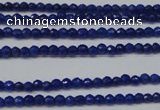 CCN1314 15.5 inches 3mm faceted round candy jade beads wholesale