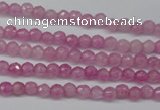 CCN1316 15.5 inches 3mm faceted round candy jade beads wholesale