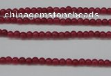 CCN1331 15.5 inches 2mm round candy jade beads wholesale