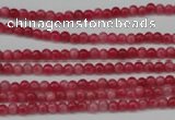 CCN1336 15.5 inches 3mm round candy jade beads wholesale