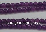 CCN1340 15.5 inches 4mm round candy jade beads wholesale