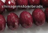 CCN1358 15.5 inches 13*18mm faceted rondelle candy jade beads