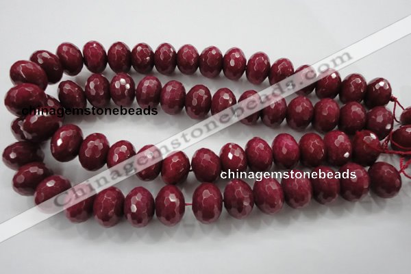 CCN1358 15.5 inches 13*18mm faceted rondelle candy jade beads