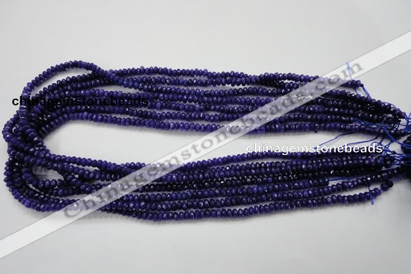 CCN1381 15.5 inches 2*4mm faceted rondelle candy jade beads