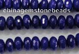 CCN1384 15.5 inches 6*10mm faceted rondelle candy jade beads