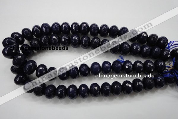 CCN1387 15.5 inches 12*16mm faceted rondelle candy jade beads