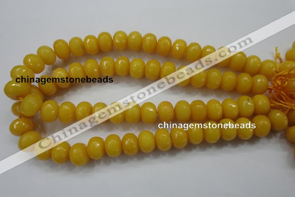 CCN1397 15.5 inches 12*16mm faceted rondelle candy jade beads