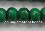 CCN1417 15.5 inches 12*16mm faceted rondelle candy jade beads