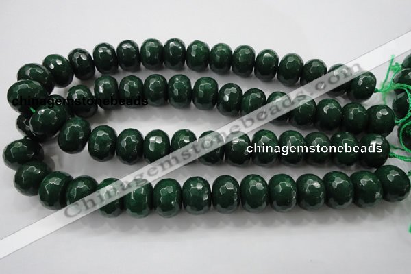 CCN1418 15.5 inches 13*18mm faceted rondelle candy jade beads