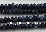 CCN1432 15.5 inches 4*6mm faceted rondelle candy jade beads