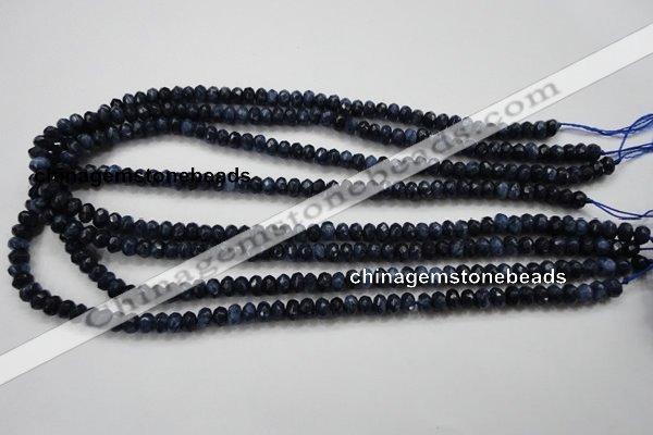 CCN1432 15.5 inches 4*6mm faceted rondelle candy jade beads