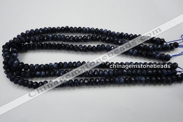 CCN1433 15.5 inches 5*8mm faceted rondelle candy jade beads