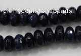 CCN1434 15.5 inches 6*10mm faceted rondelle candy jade beads