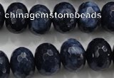 CCN1437 15.5 inches 12*16mm faceted rondelle candy jade beads