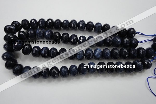 CCN1437 15.5 inches 12*16mm faceted rondelle candy jade beads