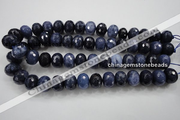 CCN1438 15.5 inches 13*18mm faceted rondelle candy jade beads