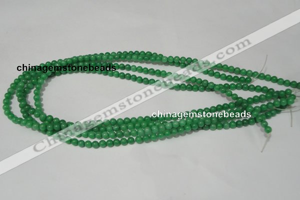 CCN15 15.5 inches 4mm round candy jade beads wholesale