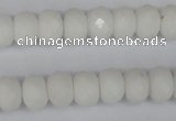 CCN150 15.5 inches 8*12mm faceted rondelle candy jade beads