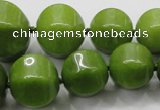 CCN1534 15.5 inches 8*8mm - 20*20mm pumpkin candy jade beads