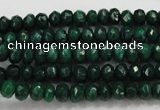 CCN1595 15.5 inches 4*6mm faceted rondelle candy jade beads