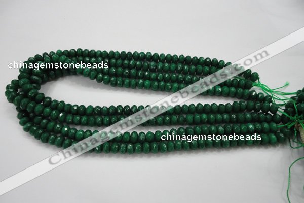 CCN1596 15.5 inches 5*8mm faceted rondelle candy jade beads