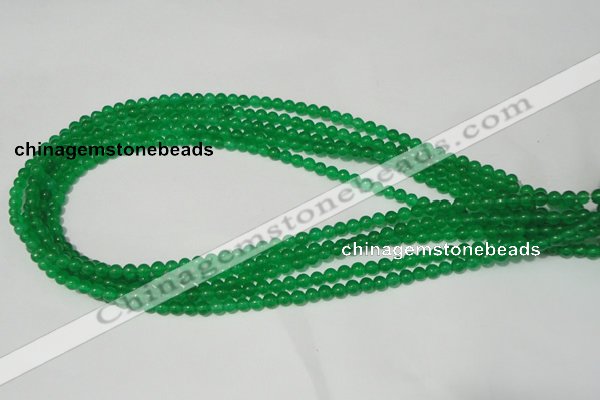 CCN16 15.5 inches 4mm round candy jade beads wholesale