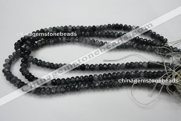 CCN1600 15.5 inches 5*8mm faceted rondelle candy jade beads