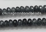 CCN1601 15.5 inches 6*10mm faceted rondelle candy jade beads