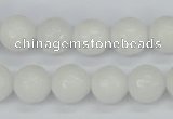 CCN1804 15 inches 12mm faceted round candy jade beads wholesale