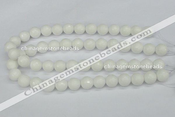 CCN1805 15 inches 14mm faceted round candy jade beads wholesale