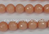 CCN1813 15 inches 10mm faceted round candy jade beads wholesale