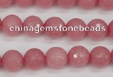 CCN1833 15 inches 10mm faceted round candy jade beads wholesale