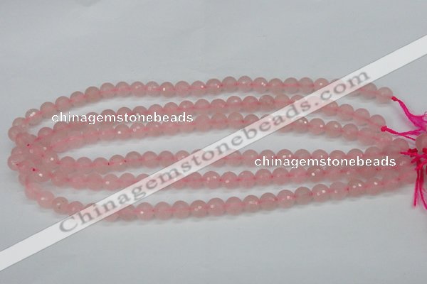 CCN1850 15 inches 4mm faceted round candy jade beads wholesale