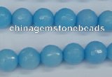 CCN1873 15 inches 10mm faceted round candy jade beads wholesale