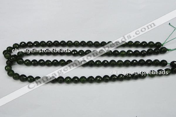 CCN1922 15 inches 8mm faceted round candy jade beads wholesale