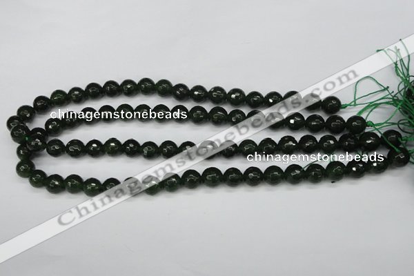 CCN1923 15 inches 10mm faceted round candy jade beads wholesale