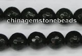 CCN1924 15 inches 12mm faceted round candy jade beads wholesale