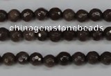 CCN1931 15 inches 6mm faceted round candy jade beads wholesale