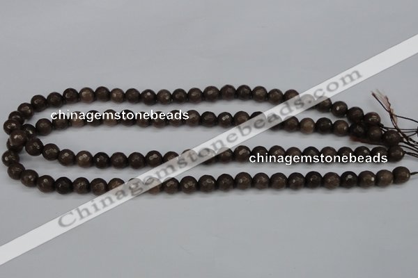 CCN1932 15 inches 8mm faceted round candy jade beads wholesale