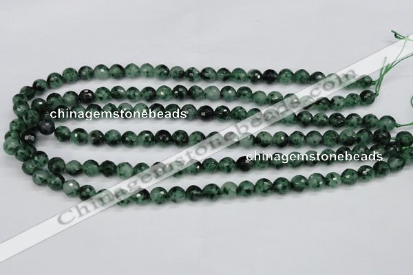 CCN1942 15 inches 8mm faceted round candy jade beads wholesale