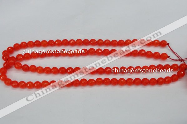 CCN1950 15 inches 4mm faceted round candy jade beads wholesale