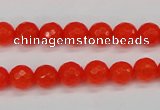 CCN1952 15 inches 8mm faceted round candy jade beads wholesale