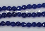 CCN1960 15 inches 4mm faceted round candy jade beads wholesale