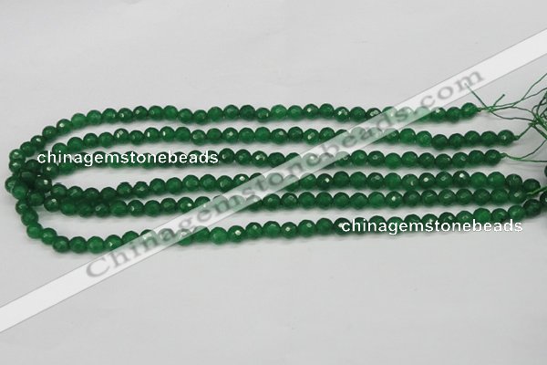 CCN1970 15 inches 4mm faceted round candy jade beads wholesale