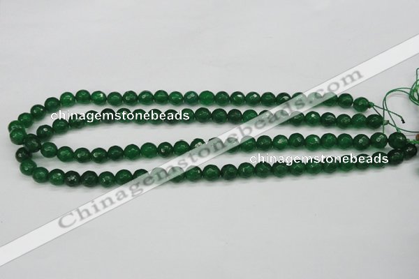 CCN1973 15 inches 10mm faceted round candy jade beads wholesale